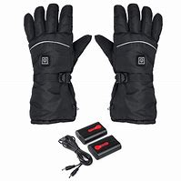 Men Heated Gloves USB Rechargeable,Winter Thermal Gloves With Heating ,Motorcycle Touchscreen Electric Heating Gloves,Ski Gloves